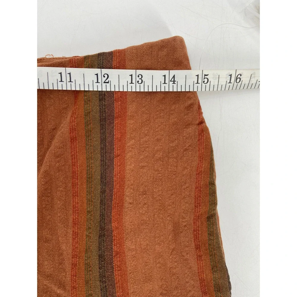 NWT Free People Star Of Wonder Flared Trousers in Brown Stripe Women's‎ Size 6
